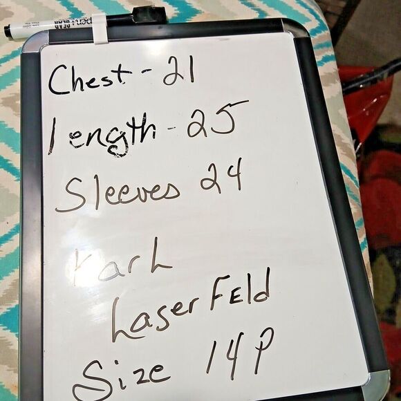 Karl Lagerfeld Paris Short Jacket 14P. Business or Y2k Ware. - Picture 13 of 13